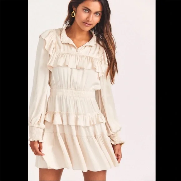 LoveShackFancy Cream dress - Picture 4 of 5